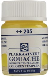 Plakkaatverf Talens extra fijn 16 ml 22-205 citroengeel