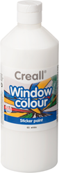 Stickerverf kleuren 500 ml, wit