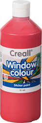 Stickerverf kleuren 500 ml, rood