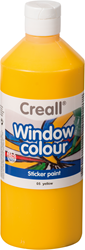 Stickerverf kleuren 500 ml, geel