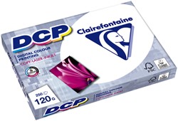 Laserpapier Clairefontaine DCP A4 120gr wit 250 vel