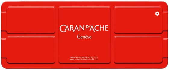 Plakkaatverf Caran d'Ache blik à 15 kleuren-2