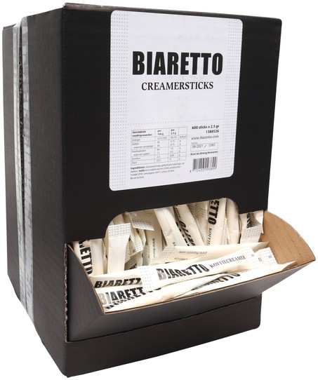 Creamersticks Biaretto-Beto 2,5gram 600 stuks-2
