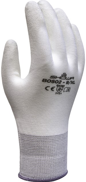 Griphandschoen Showa B0502 S wit