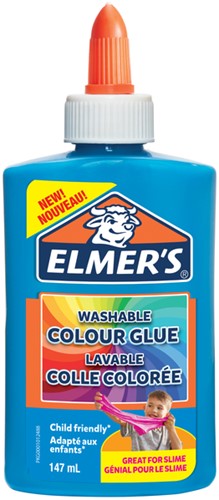 Kinderlijm opaque  Elmer's 147ml blauw