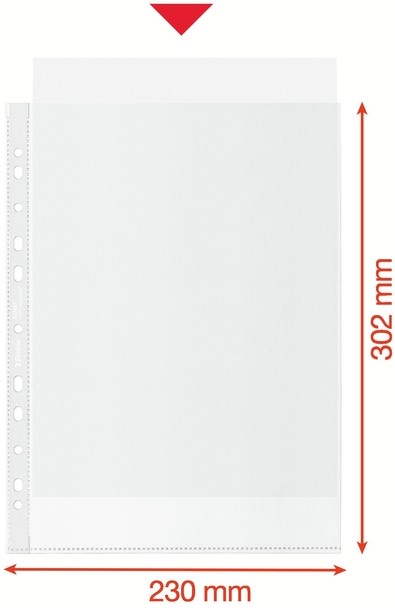 Showtas Esselte recycle PP A4 70µ 11-gaats transparant 100 stuks-4