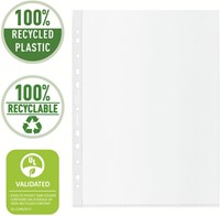 Showtas Esselte recycle PP A4 70µ 11-gaats transparant 100 stuks-3