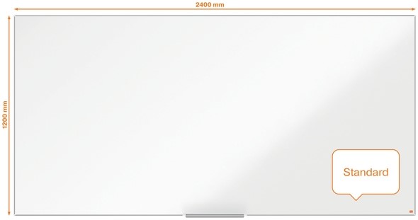 Whiteboard Nobo Impression Pro 120x240cm emaille-3