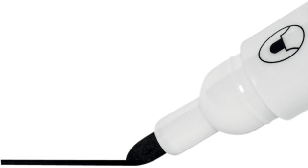 Whiteboardmarker Nobo Glide rond zwart 2mm-2