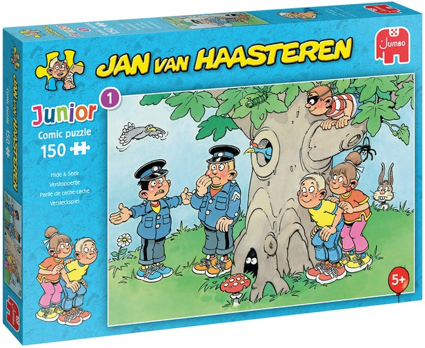 Puzzel Jan van Haasteren Junior verstoppertje 150 stukjes