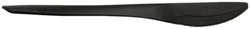 Messen herbruikbaar CPLA 19cm 50stuks zwart