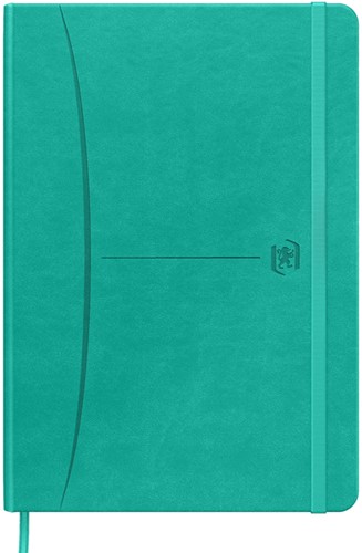Notitieboek Oxford Signature A5 lijn 80vel turquoise