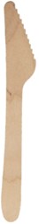 Mes IEZZY 160mm hout 100 stuks