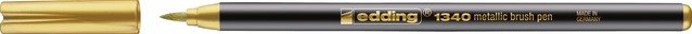 Brushpen edding 1340 metallic goud
