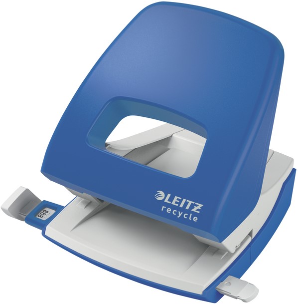 Perforator Leitz NeXXt Recycle 30 vel blauw