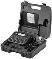 Labelprinter Brother P-touch TZe PT-D610BT desktop qwerty 24mm zwart in koffer-1