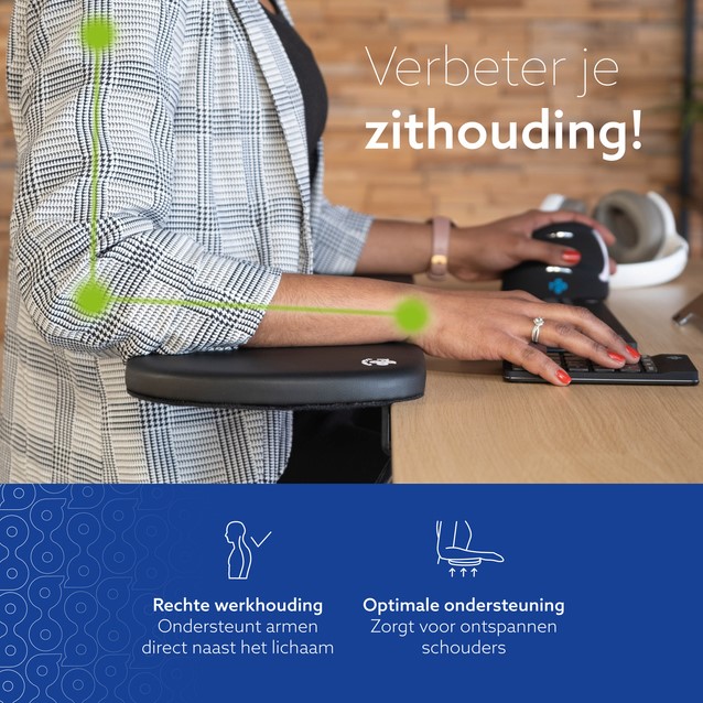 Armsteun R-Go Ergonomisch Zwart-2