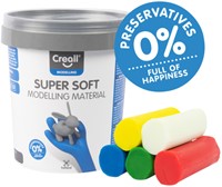 Creall SuperSoft assorti 5 kleuren, 450 gram