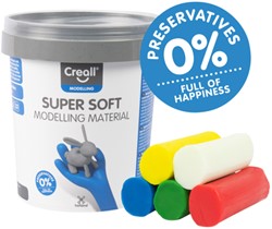 Creall SuperSoft assorti 5 kleuren, 450 gram