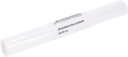 Afvalzak Cleaninq 63x70cm HDPE T15 50L transparant rol à 25 stuks