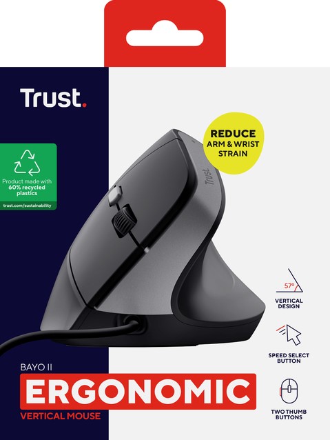 Muis Trust Ergonomisch BAYO II-3