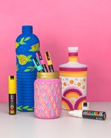 Paintmarker Uni POSCA PC5M medium metallic blauw-6