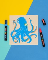 Paintmarker Uni POSCA PC1MC extra fijn goud-2