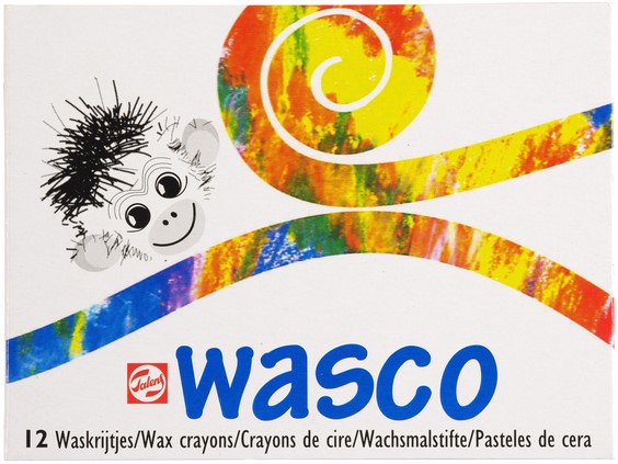 Waskrijt Talens Wasco set á 12 kleuren