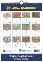Verjaardagskalender Jan van Haasteren A4-3