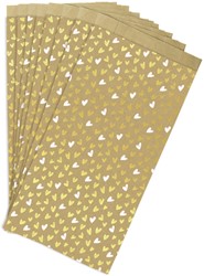 Cadeauzak Clairefontaine 16x30x5cm kraft harten 50 stuks
