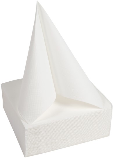 Servet Pronappe 1/4 vouw 2-laags 380x380mm 40 vel wit-2