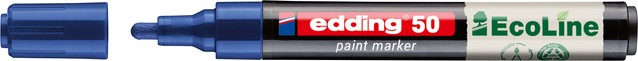 Paintmarker edding 50 EcoLine op waterbasis 2-3mm blauw