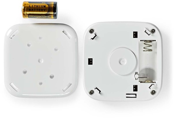 Rookmelder Nedis Smartlife Wifi 10 jaar sensor wit-2