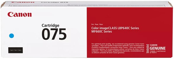 Tonercartridge Canon 075C blauw