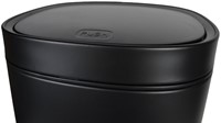 Afvalbak Desq Touch 50 liter RVS zwart-2