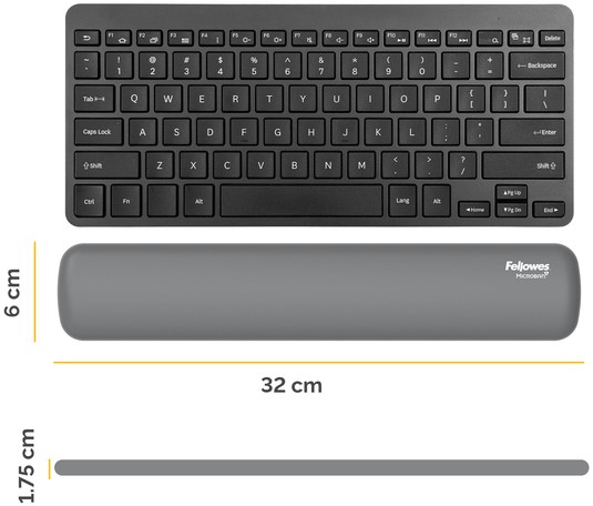 Polssteun Fellowes Breyta compact grijs-2