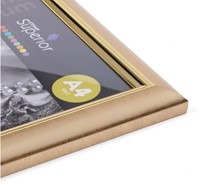Fotolijst Seco A4 goud plexiglas-3