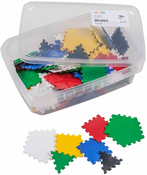 Lokon Educo constructiemateriaal 156-delig (3088100)