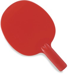Tafeltennisbatje onbreekbaar kunststof assorti kleuren
