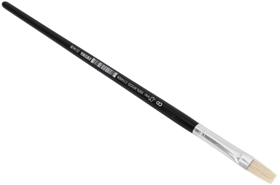 Penseel Copenhagen Pro 577-08 universeel platte bus zwart gelakt