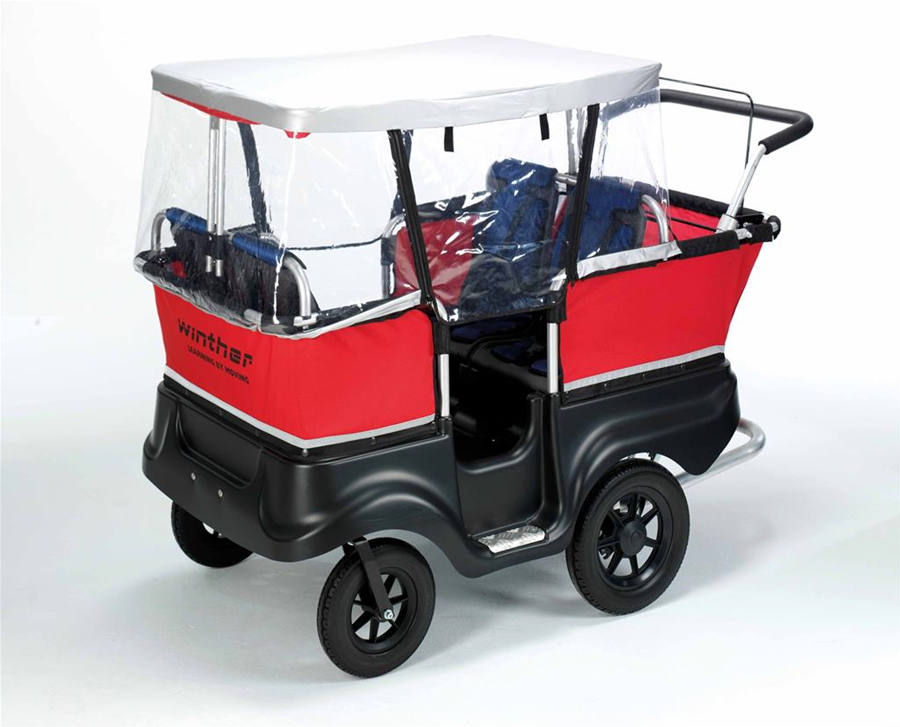 Winther accessoire - regenhoes Kiddy bus 4-zits