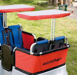 Winther accessoire - zonnedakje Kiddy bus