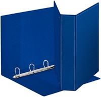 Presentatieringband Esselte 17860 Deluxe A4 4-rings D-mech 30mm blauw