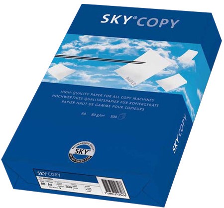 Kopieerpapier Sky Laser A4 80 grams 161CIE 500vel wit