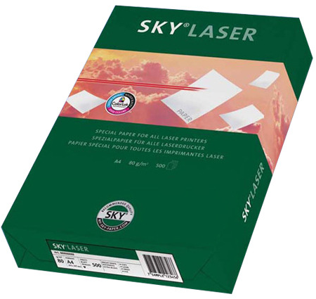 Kopieerpapier Sky Laser A4 80gr wit 500vel