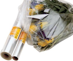 Cellofaan Folia rol 5m x 70cm 20 micron transparant