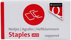 Nieten Quantore 24/6 1000stuks verkoperd 