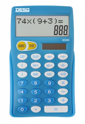 Rekenmachine Desq pocket Cool4School blauw (voorheen Citizen FC Junior / FC-100)
