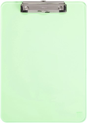 Klembord MAUL A4 staand transparant neon groen