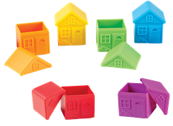 All about me Sort & Match Houses 12-delig